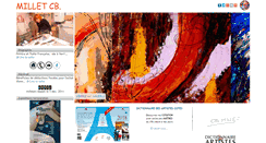 Desktop Screenshot of cbmillet.guidarts.com