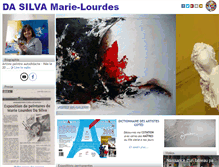 Tablet Screenshot of marie-lourdes.guidarts.com